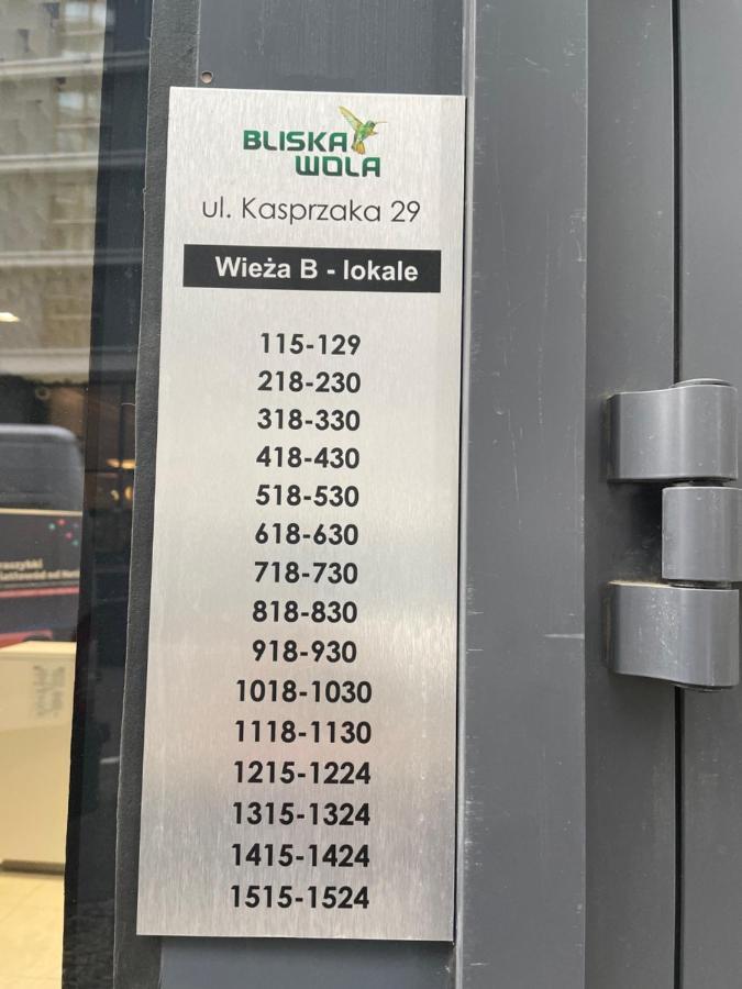 바르샤바 Kasprzaka 29-929 - Extra View - 10 Kondygnacja 아파트 외부 사진
